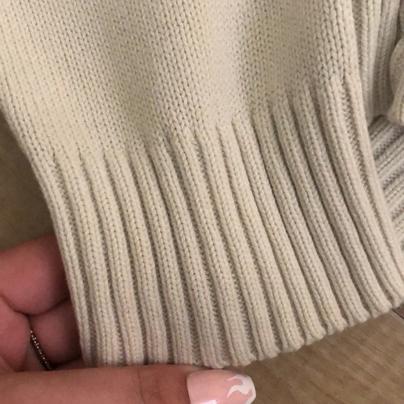 Cropped striped sweater - Picture 4 of 7